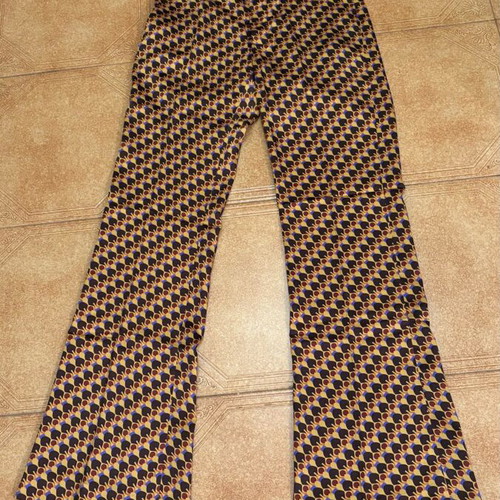 Zara printed set top and pant XS brown like new
