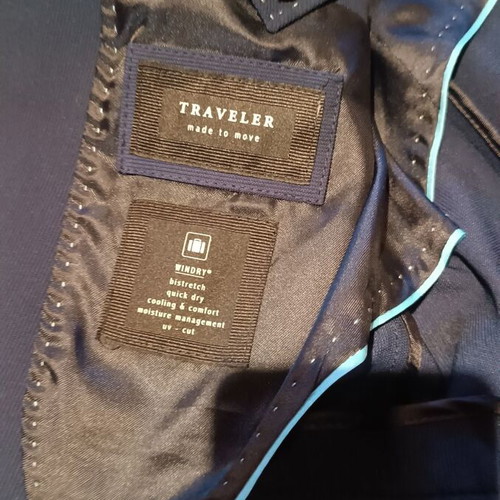 Zara suit set size L new, blue