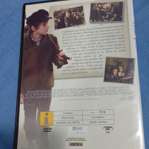 Oliver Twist DVD like new, drama with subtitles