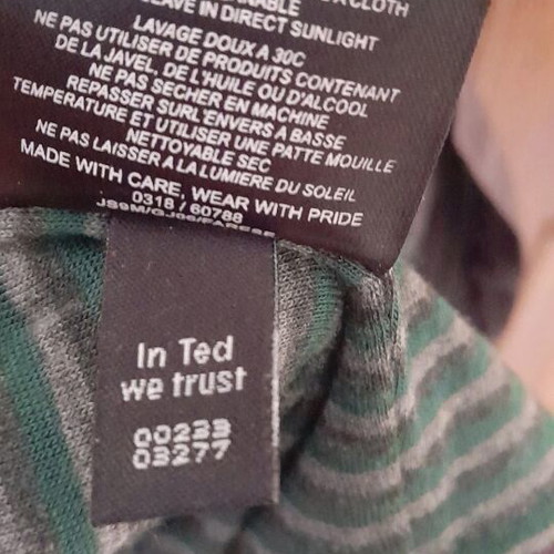 Ted Baker spring jacket like new, size 5 (L/XL), olive