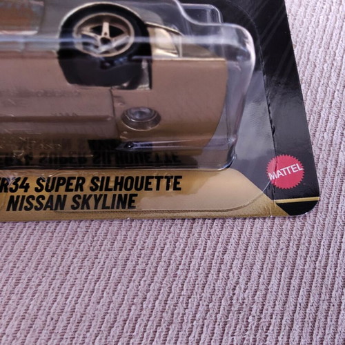 Hot Wheels Car Culture Aero Styles R34 Nissan Skyline CHASE like new