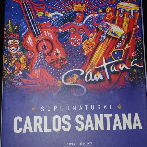 Carlos Santana Supernatural CD box set used