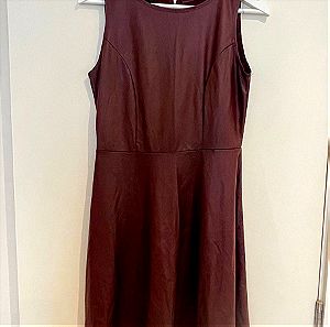 μπορντό φόρεμα - burgundy dress