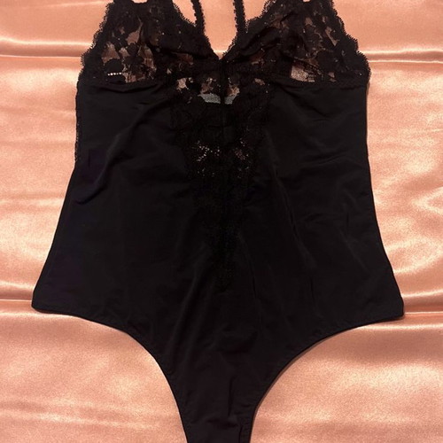 Stella McCartney bodysuit new, black, size S
