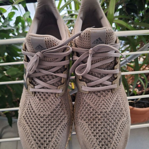 Adidas Ultra Boost men's shoes used, size 46 2/3, gray