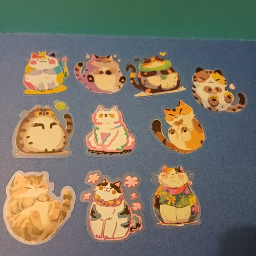 Vinyl stickers new, pack