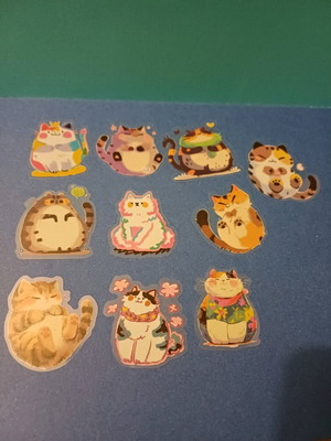 Vinyl stickers new, pack
