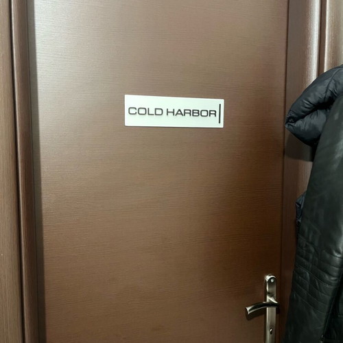 Cold Harbor sign 3D printed new