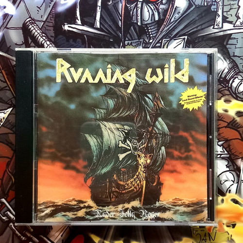 Running Wild Under Jolly Roger CD used, metal