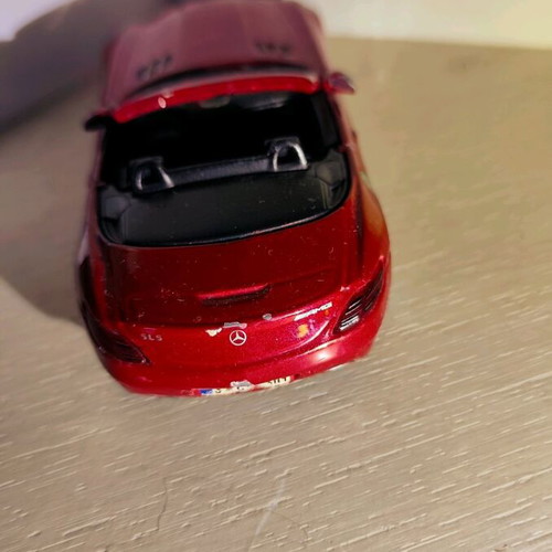 Mercedes Benz SLS AMG Burago 1/32 used, moderate condition