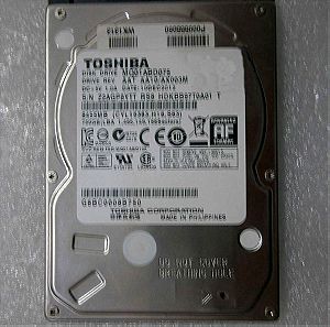 Toshiba 750GB SATA2 2,5"