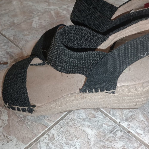 Corina espadrilles used, black, size 38, summer sandals