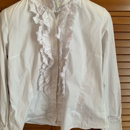 ZINI White shirt like new, slim fit, size L