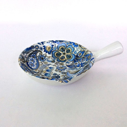 Limoges porcelain bowl used with handle and vintage spout