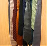  10 γραβάτες μονόχρωμες πολύ καλές 40 ευρώ όλες 6 ευρώ η μια