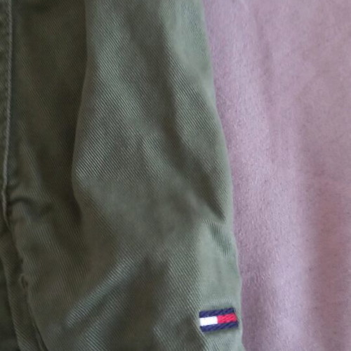 Tommy Hilfiger sleeveless jacket green like new