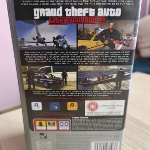 Grand Theft Auto Liberty City Stories PSP game used