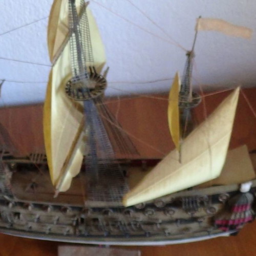 Prince sailing ship model used, assembly kit