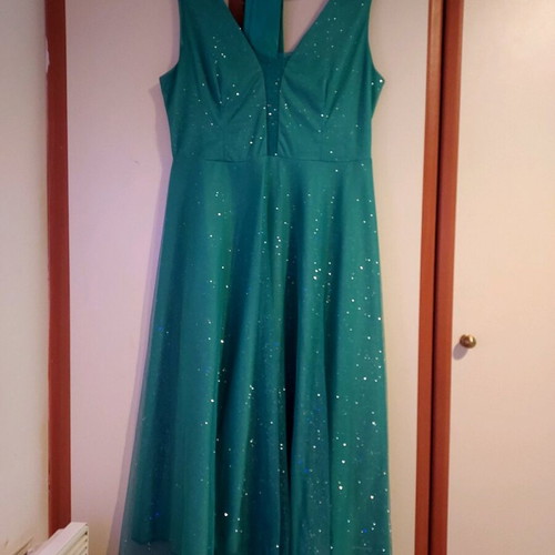 Bellino formal dress green new, size M