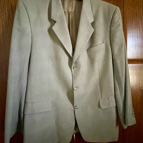 Men's spring jacket like new, size 52, beige