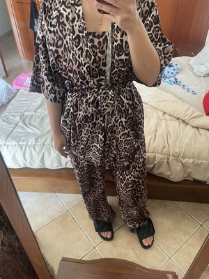 Inna Mannoli Set kimono, pants and belt like new