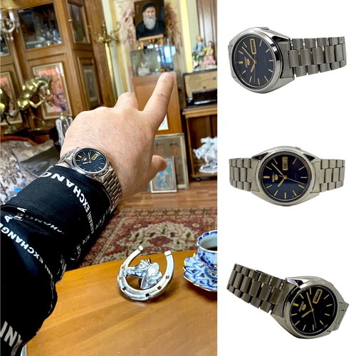 Seiko 5 N18 automatic vintage watch 1970s