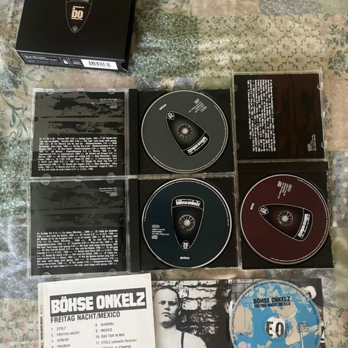 Böhse Onkelz bundle CDs like new, metal genre