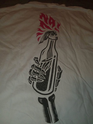 Merch Novel 729 λευκό T shirt XL σαν καινούργιο, unisex