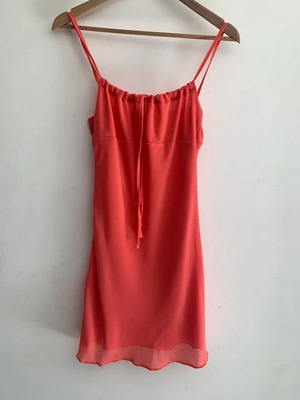 Red-orange dress XS/S