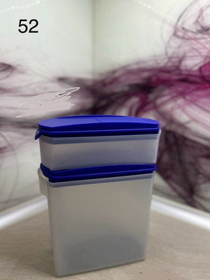 Tupperware storage containers new, set of 2, modular