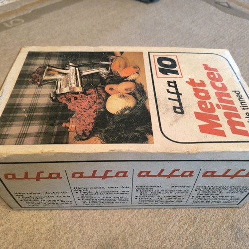 Meat grinder unused