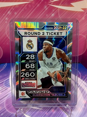 Panini Contenders Euroleague 2025-26 Real Madrid Yabusele card new