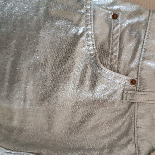 Silver skirt medium like new