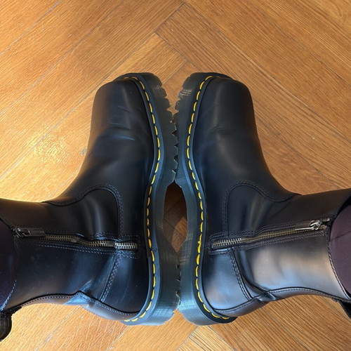 Dr.Martens Amaayah leather ankle boots black size 40 like new
