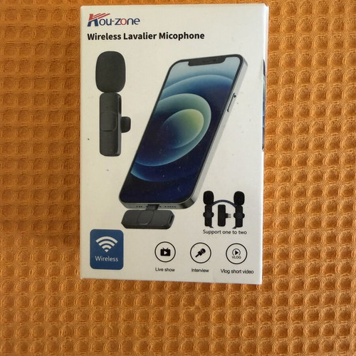 Kou-zone Wireless Lavalier Microphone, wireless, plug & play