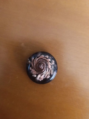 Decorative element used for crafts in transparent material