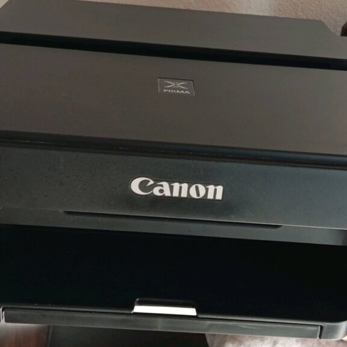 Canon Pixma G1400 printer used, borderless high-resolution printing