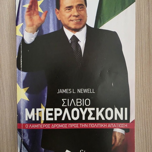 Silvio Berlusconi biography used, political analysis by James L. Newell