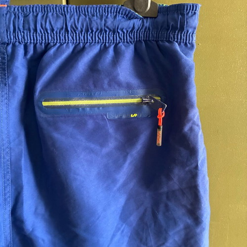 Superdry Beach Volley swim shorts like new, blue and green, size M