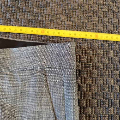 Zara dress pants new, gray, size L, tapered fit