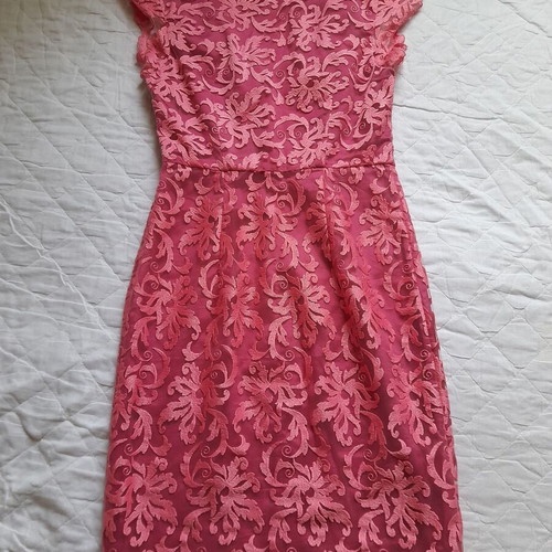Pinko dress pink size XS used with lace