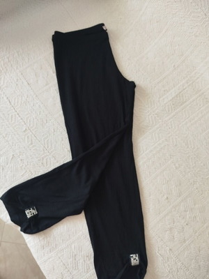 Pink Woman μαύρο κολάν μεταχειρισμένο, μέγεθος medium large, κάτω από το γόνατο