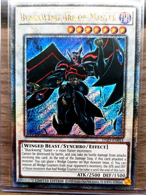Yu-Gi-Oh card Blackwing Armor Master 25th Anniversary new