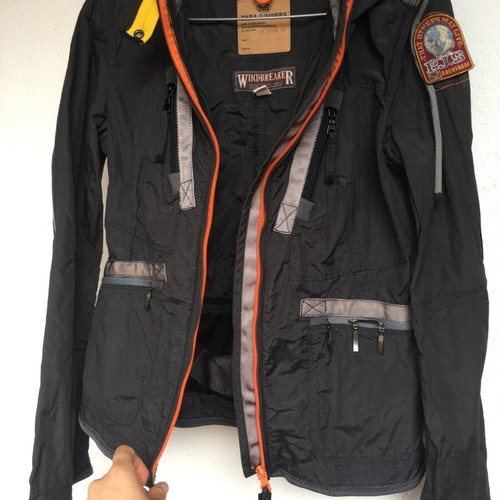 PJS Parajumpers Windbreaker size S like new, gray