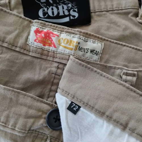 Vintage men's classic Cors jeans trousers 4XL like new, beige