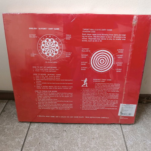 Dart game set with darts new