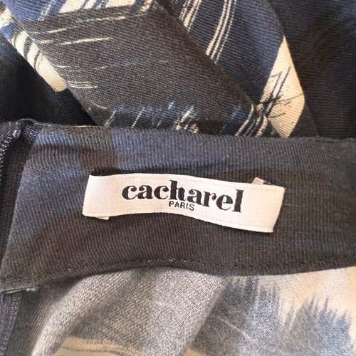 Cacharel dress new with multicolor design, viscose, size S