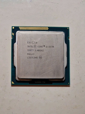 Intel I5 3570 3.40GHz used, fully functional