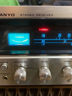 SANYO DCX-4000L radio amplifier used, excellent reception