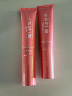 Rimmel London Oh My Gloss! Butter Me Up Lip Balm, Shade 002 Bubblegum, 2 pcs